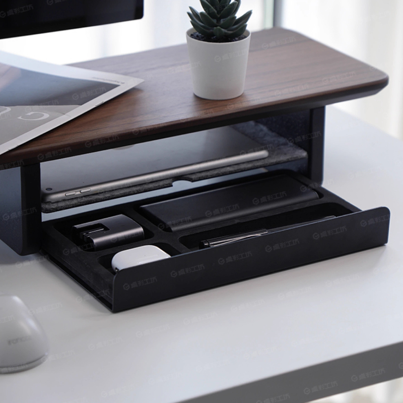 Setup Desk Monitor - Подставка для монитора, ящики для хранения,