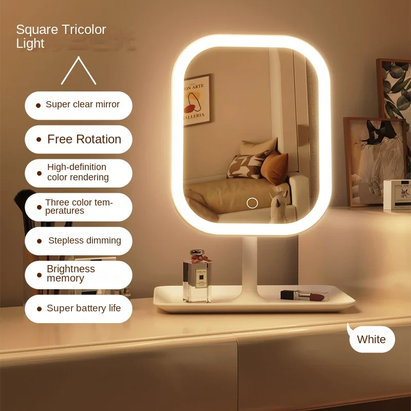 Desk Setup Lamp - Новое современное настольное LED-зеркало для макияжа,