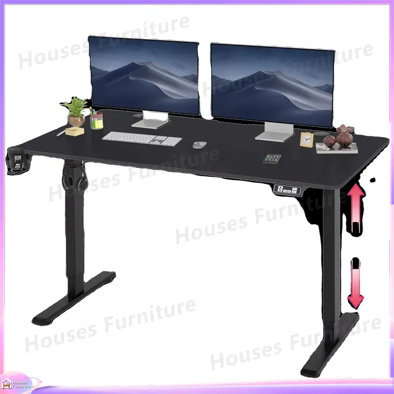 Desk Setup L Shaped - Большой игровой компьютерный стол с RGB