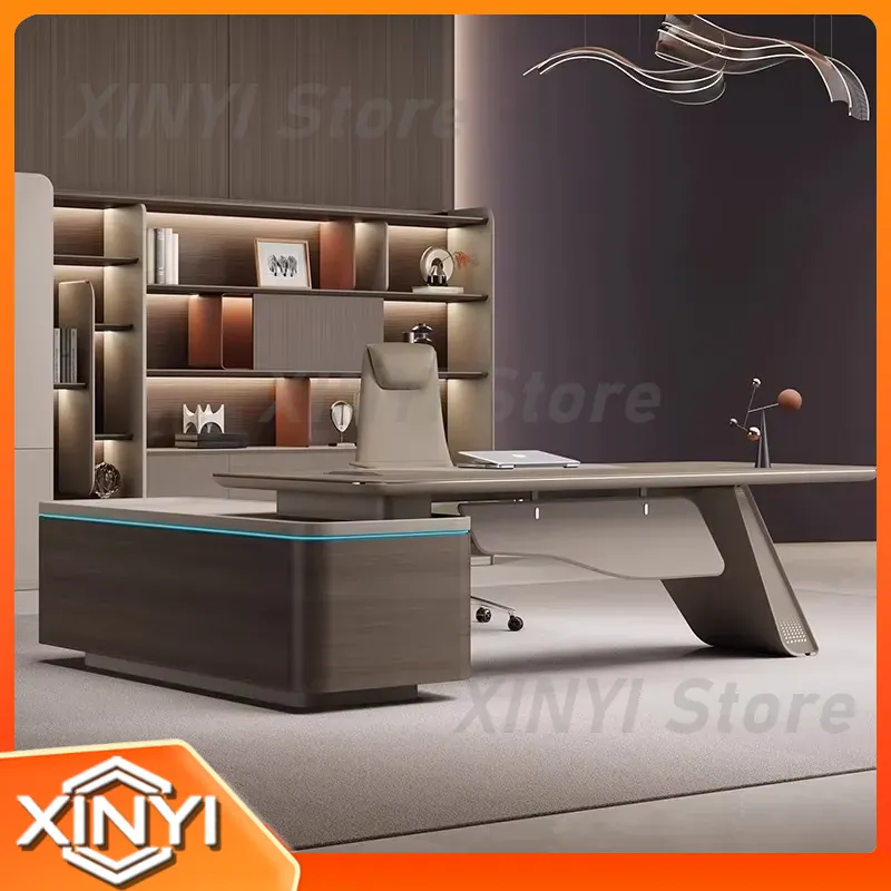 Угловой офисный стол руководит – обзор и цена Desk Setup L Shaped