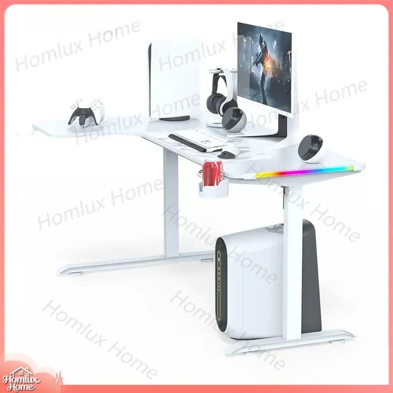 Игровой стол с регулировкой вы – обзор и цена Desk Setup L Shaped