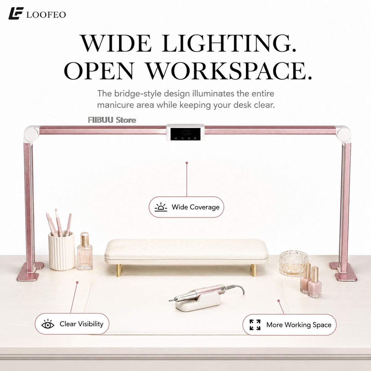 Профессиональная светодиодная  – обзор и цена Desk Setup Lamp
