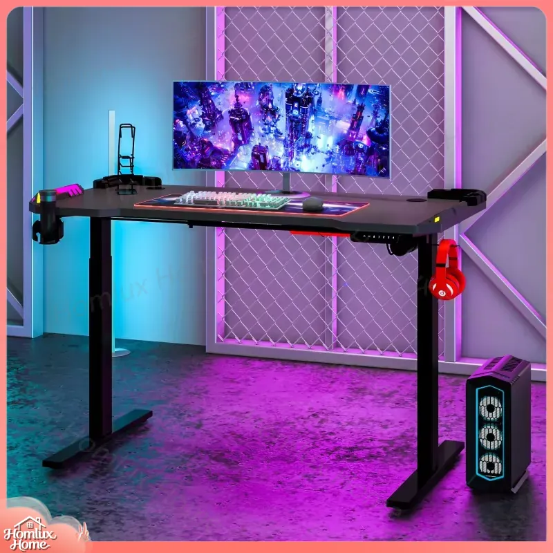 Настраиваемая RGB LED лампа дл – обзор и цена Desk Setup L Shaped